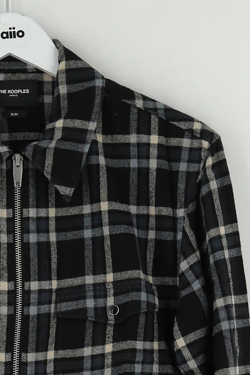 Chemise The Kooples Noir en Coton