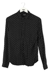 Chemise The Kooples Noir en Coton, taille S - Seconde Main