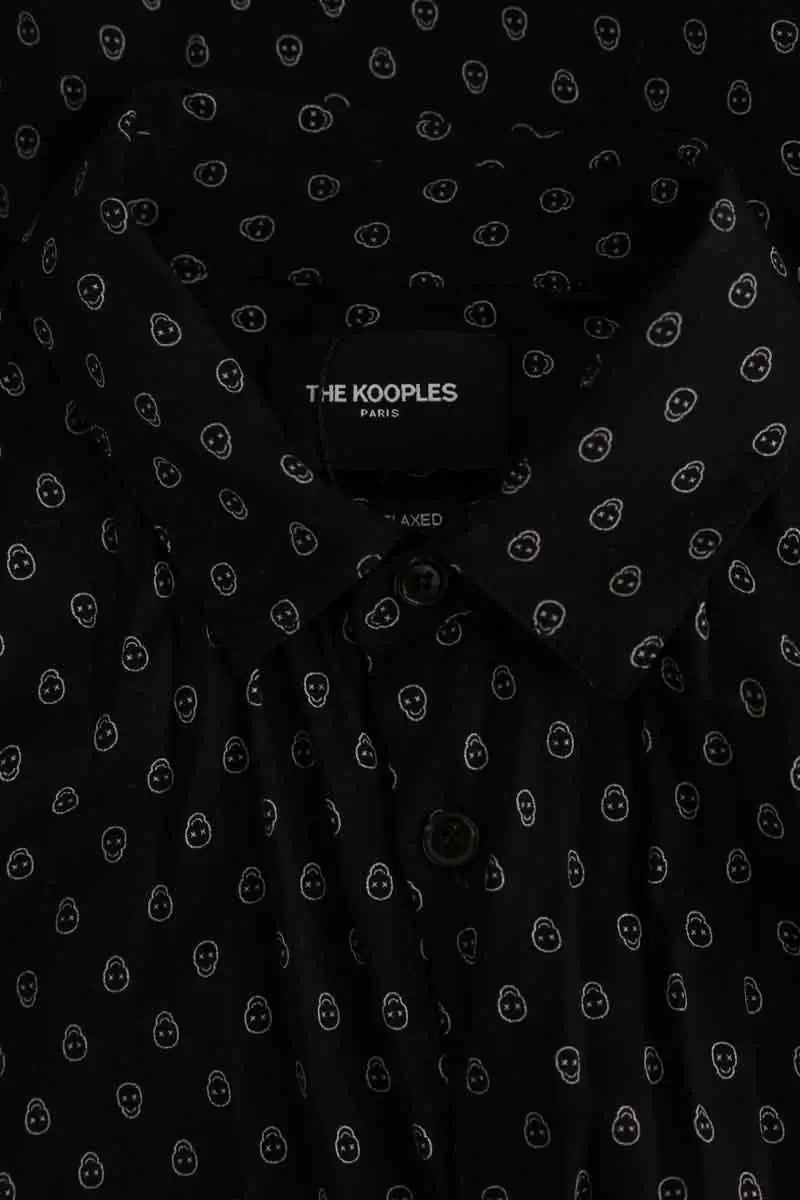 Chemise The Kooples Noir en Coton