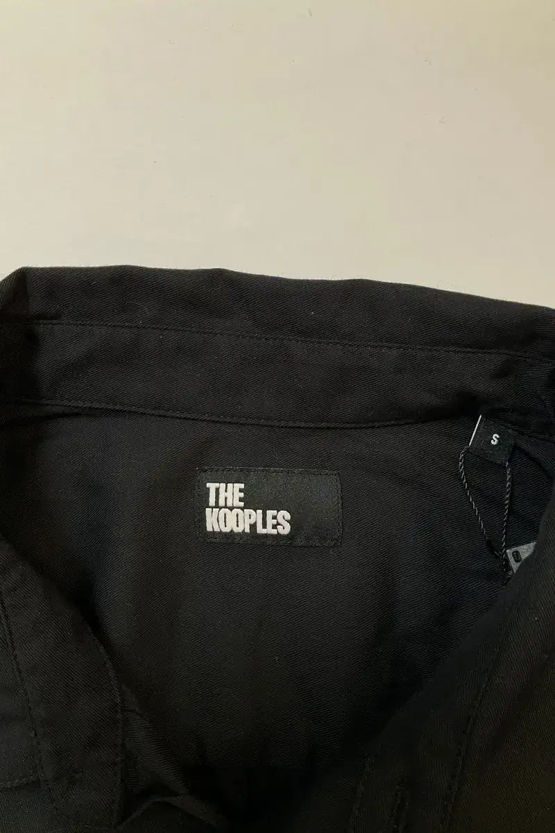 Chemise The Kooples Noir en Coton