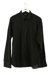 Chemise The Kooples Noir en Coton, taille XL - Seconde Main
