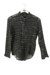Chemise The Kooples Noir en Coton, taille XS - Seconde Main