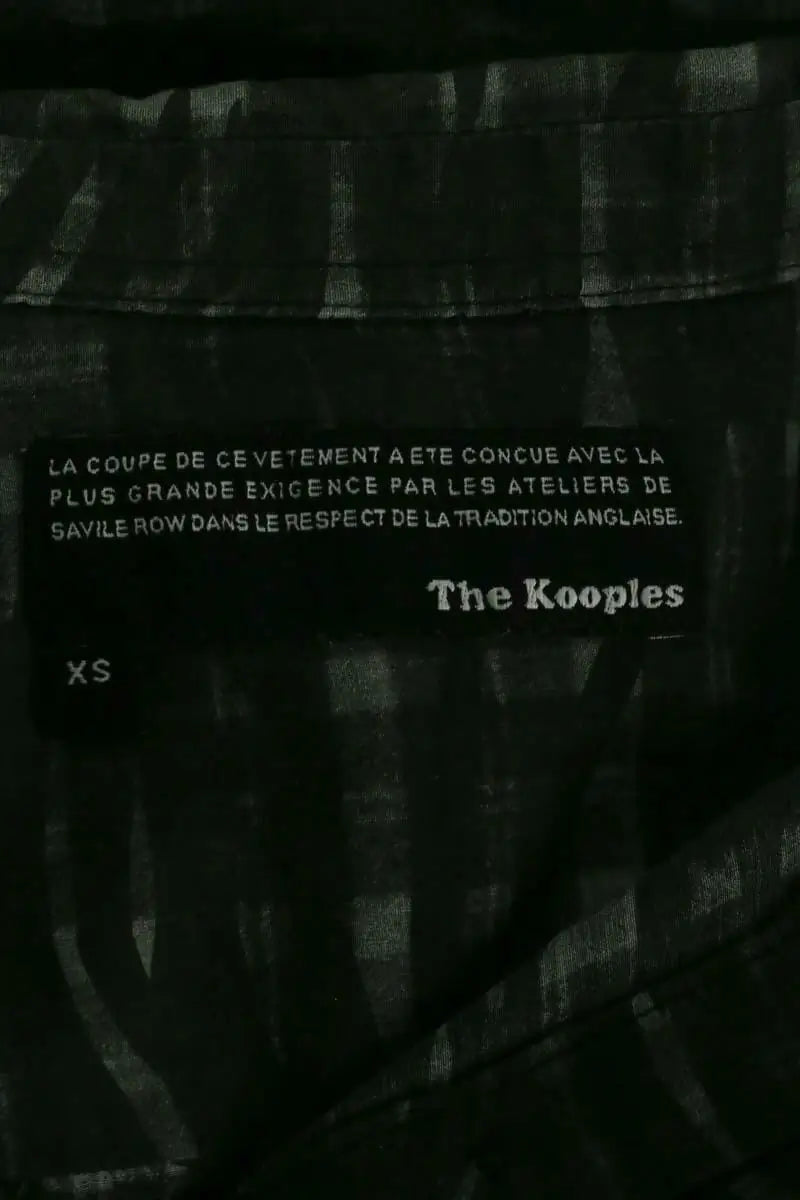 Chemise The Kooples Noir en Coton