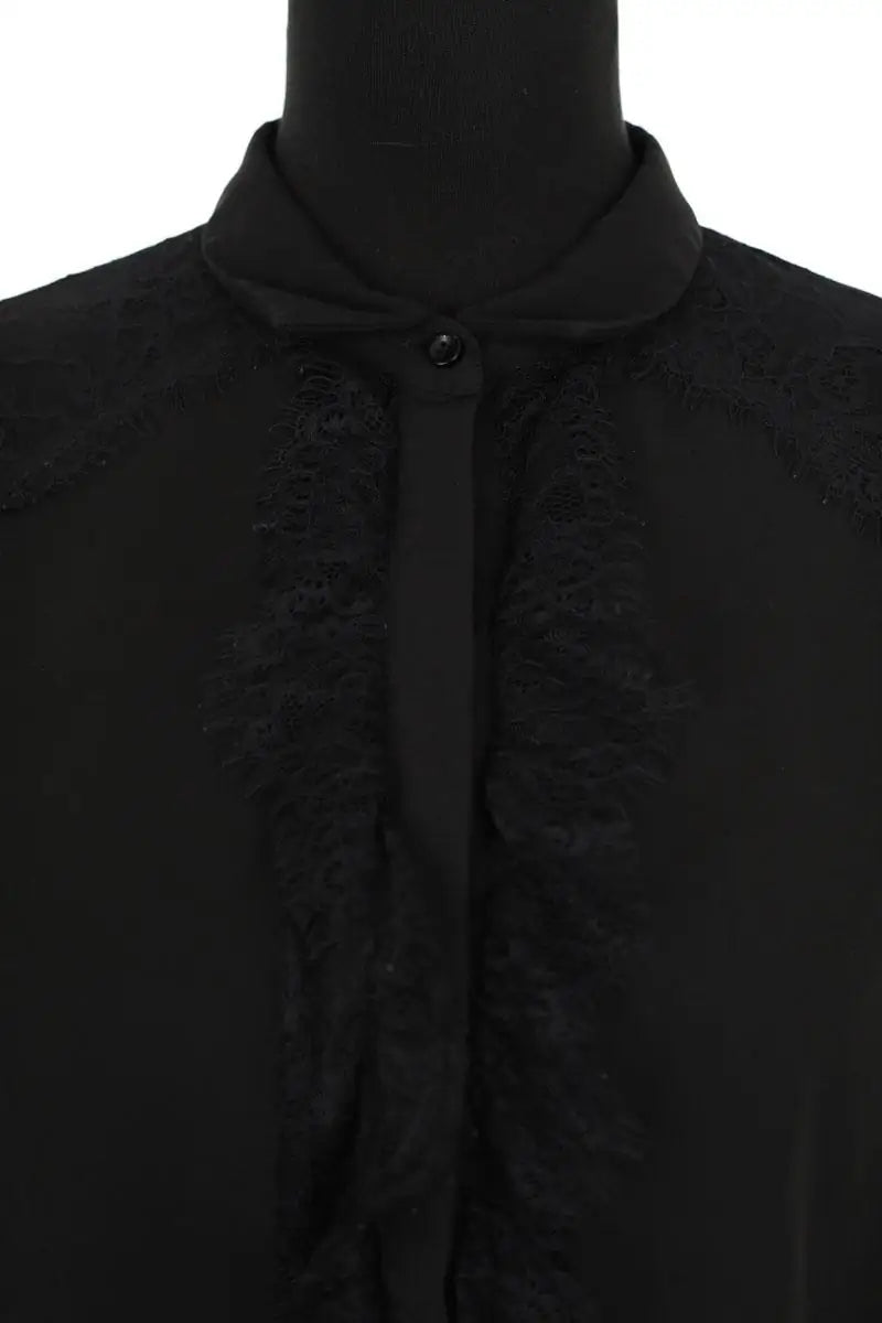 Chemise The Kooples Noir en Polyester