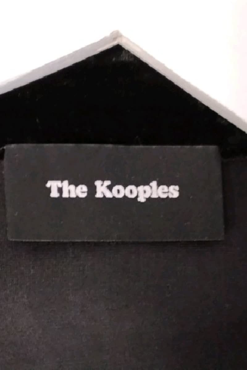Chemise The Kooples Noir en Soie