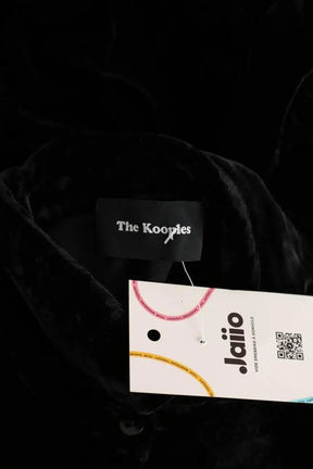 Chemise The Kooples Noir en Velours