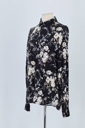 Chemise The Kooples Noir en Viscose