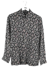 Chemise The Kooples Noir en Viscose, taille XS - Seconde Main