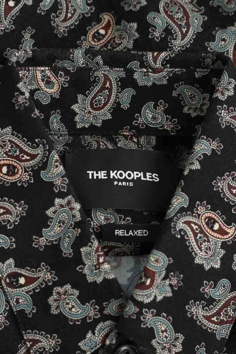 Chemise The Kooples Noir en Viscose