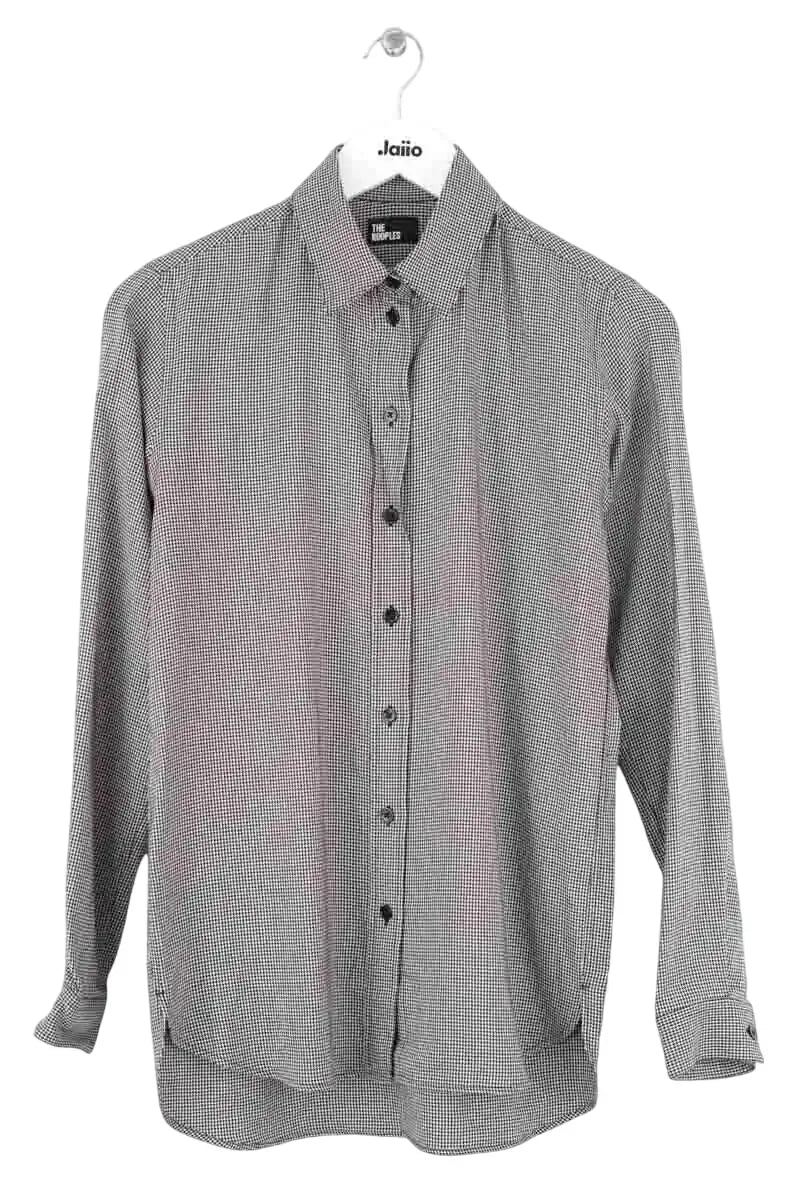 Chemise The Kooples Noir en Viscose, taille XS - Seconde Main