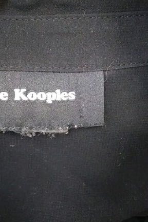 Chemise The Kooples Noir en Viscose