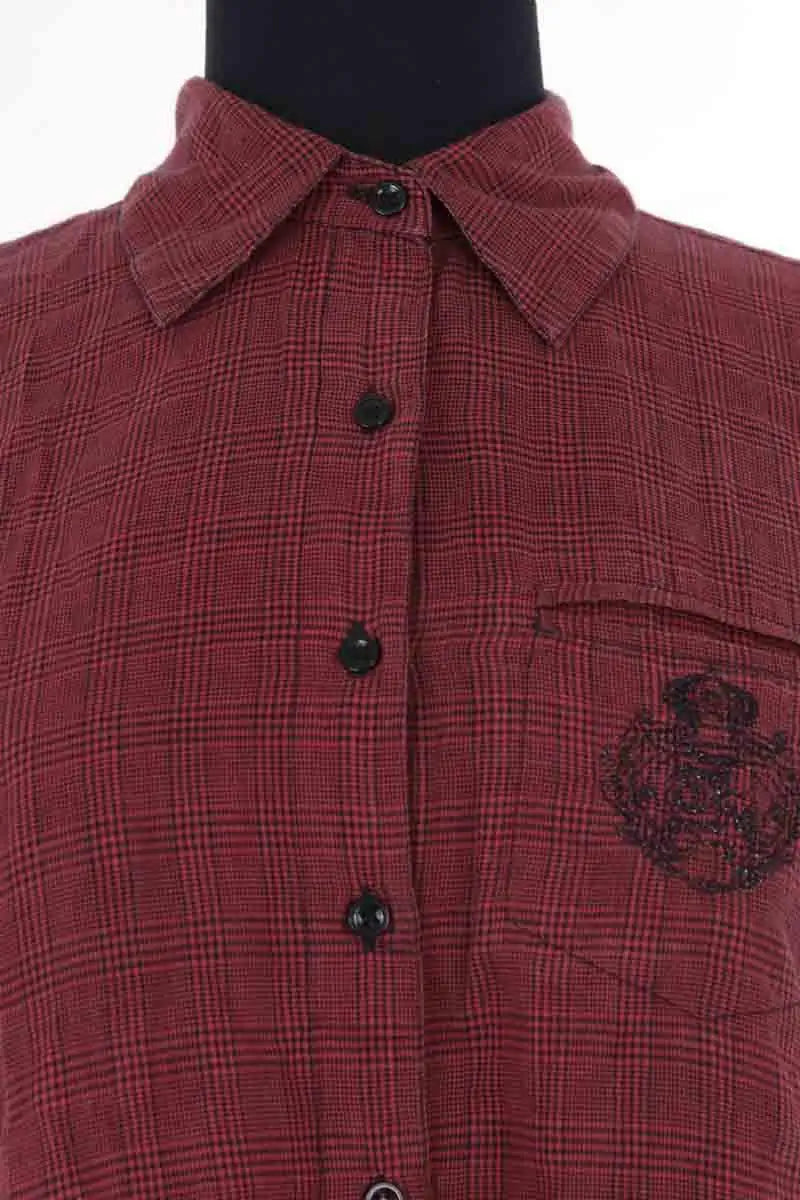 Chemise The Kooples Rouge en Coton