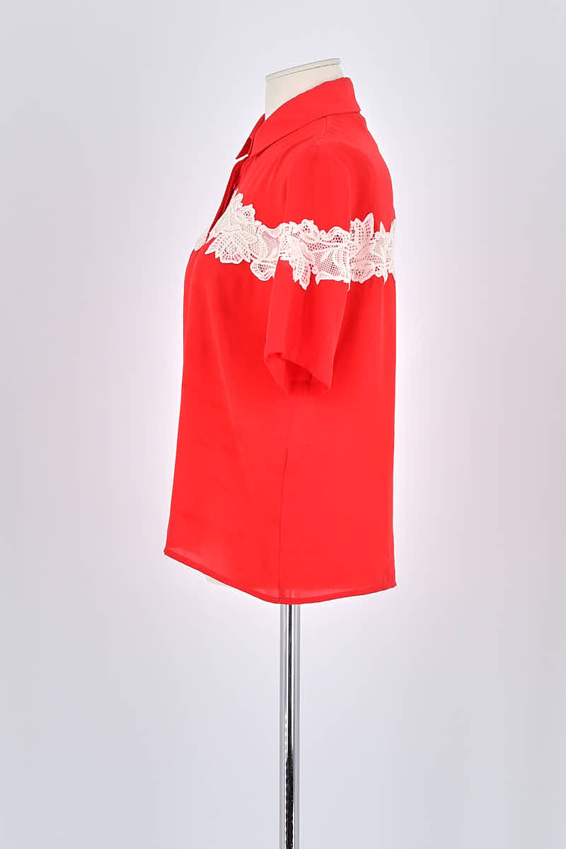 Chemise The Kooples Rouge en Polyester