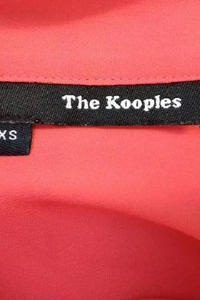 Chemise The Kooples Rouge en Polyester