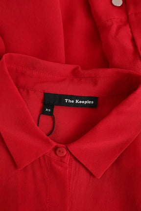 Chemise The Kooples Rouge en Soie