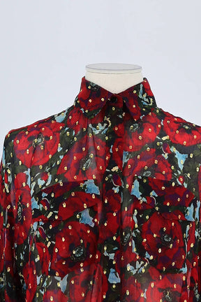 Chemise The Kooples Rouge en Viscose