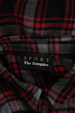 Chemise The Kooples Rouge en Viscose