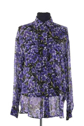 Chemise The Kooples Violet en Soie, taille M - Seconde Main