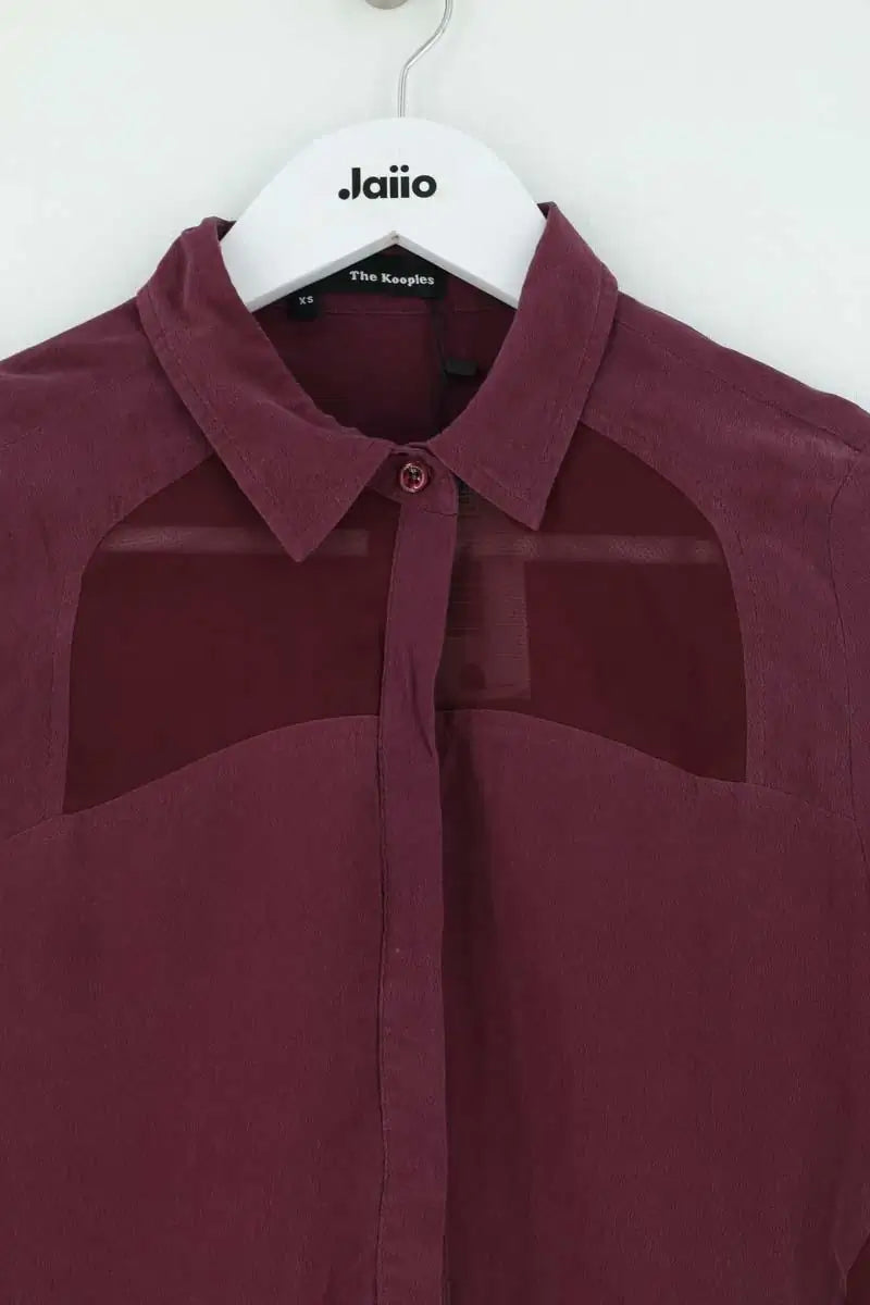 Chemise The Kooples Violet en Synthétique