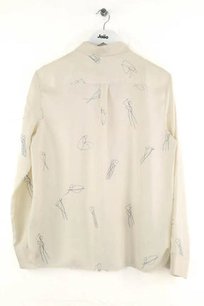 Chemise Theory Blanc en Soie