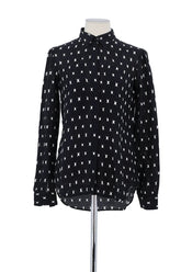 Chemise Theory Noir en Soie, taille S - Seconde Main