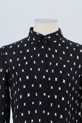 Chemise Theory Noir en Soie