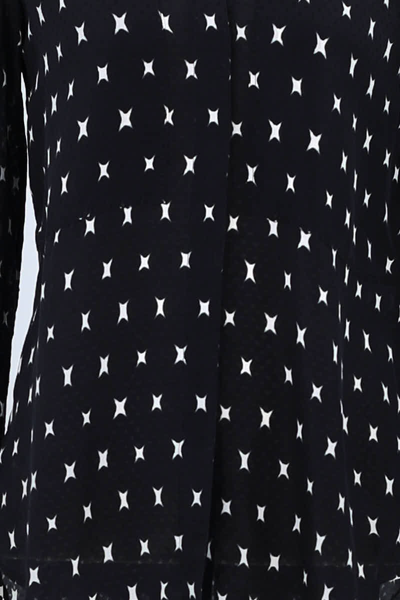 Chemise Theory Noir en Soie