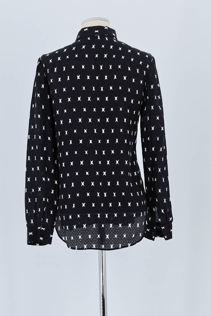 Chemise Theory Noir en Soie
