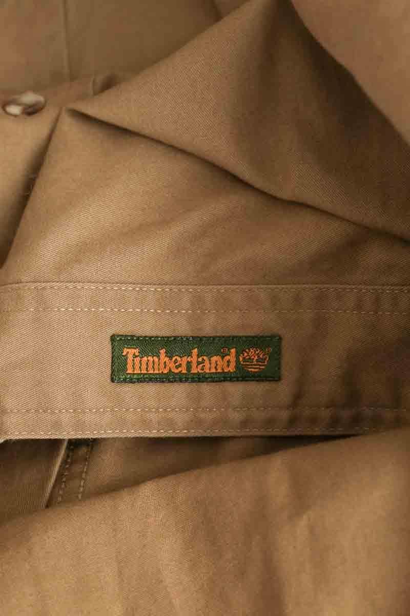 Chemise Timberland Camel en Coton