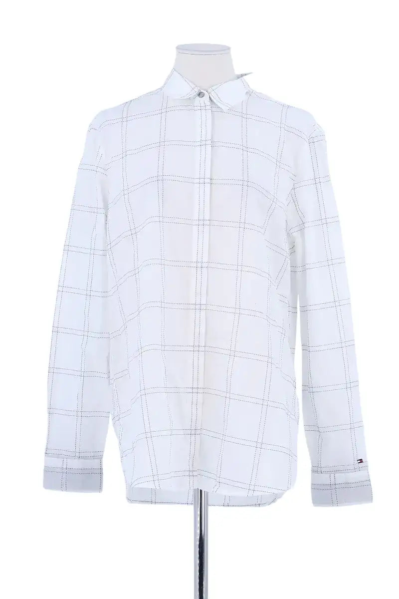 Chemise Tommy Hilfiger Blanc en Coton, taille XXL - Seconde Main