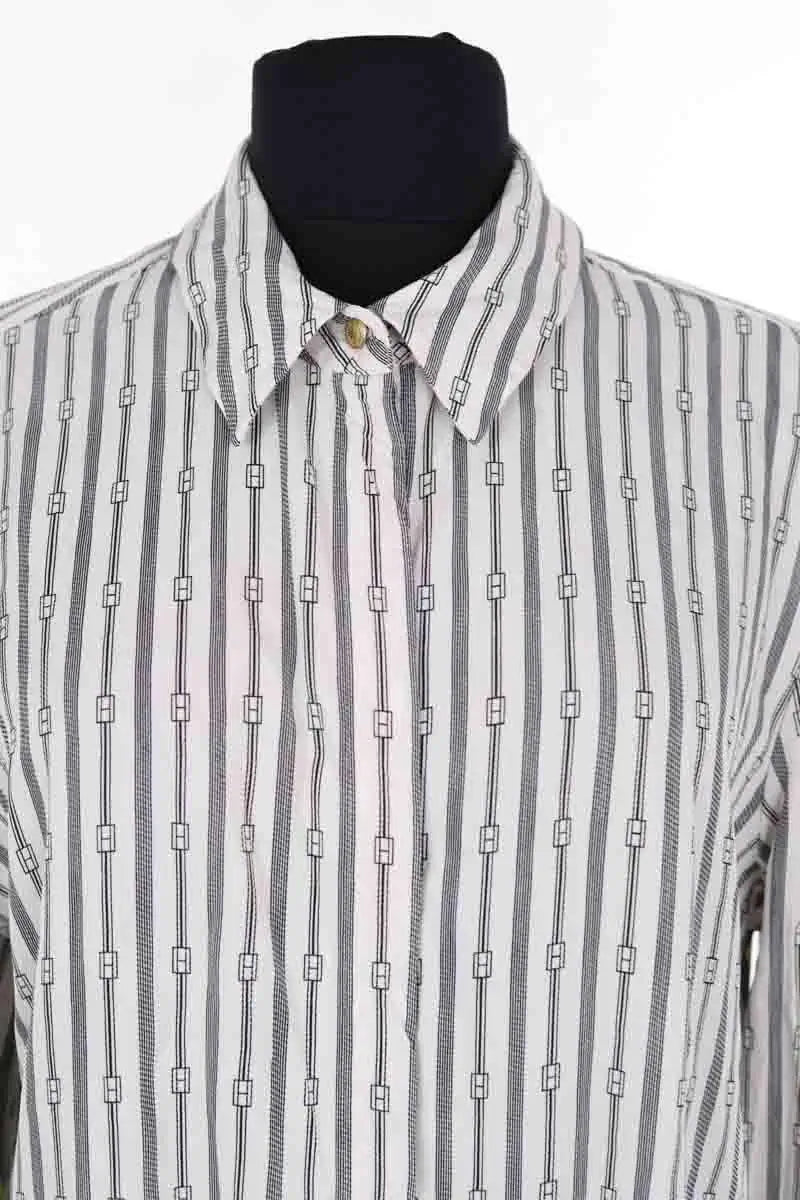 Chemise Tommy Hilfiger Blanc en Viscose