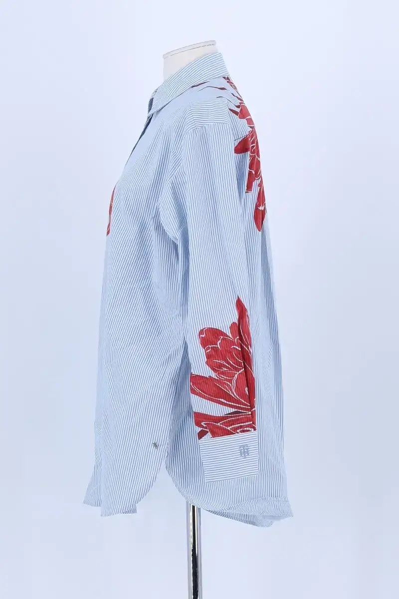 Chemise Tommy Hilfiger Bleu en Coton