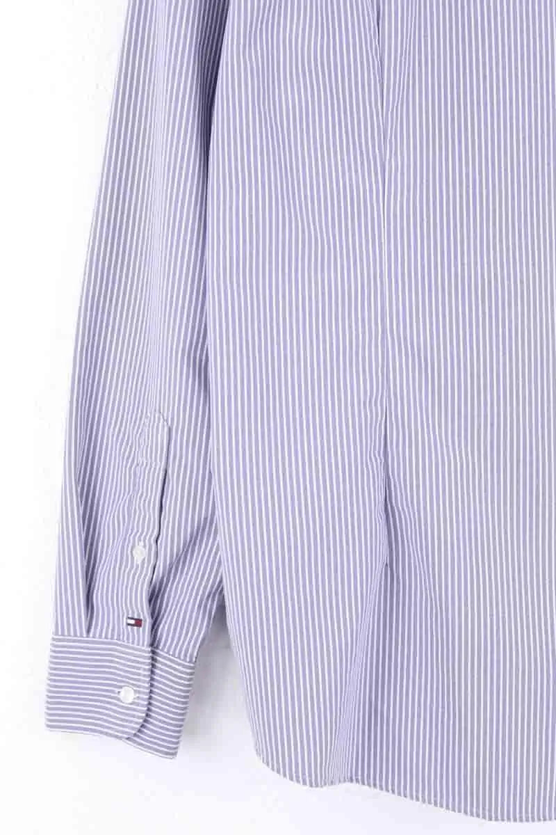 Chemise Tommy Hilfiger Bleu en Synthétique