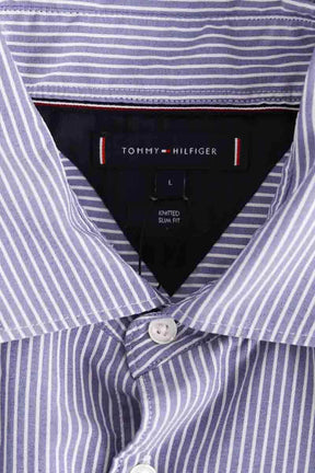 Chemise Tommy Hilfiger Bleu en Synthétique
