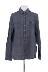 Chemise Tommy Hilfiger Marine en Coton, taille L - Seconde Main