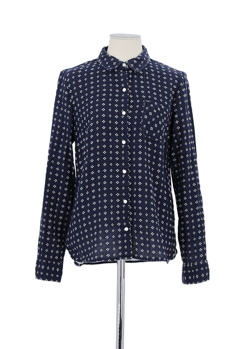Chemise Tommy Hilfiger Marine en Coton, taille S - Seconde Main