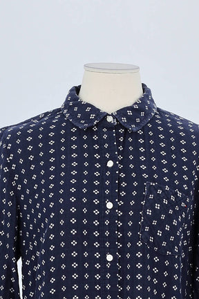Chemise Tommy Hilfiger Marine en Coton