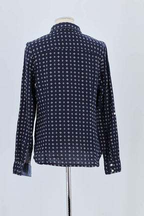 Chemise Tommy Hilfiger Marine en Coton