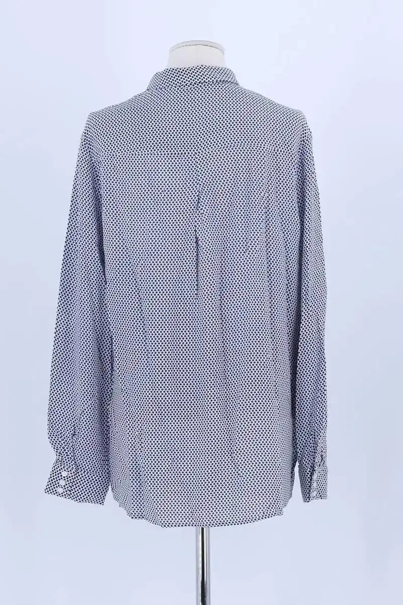 Chemise Tommy Hilfiger Marine en Viscose