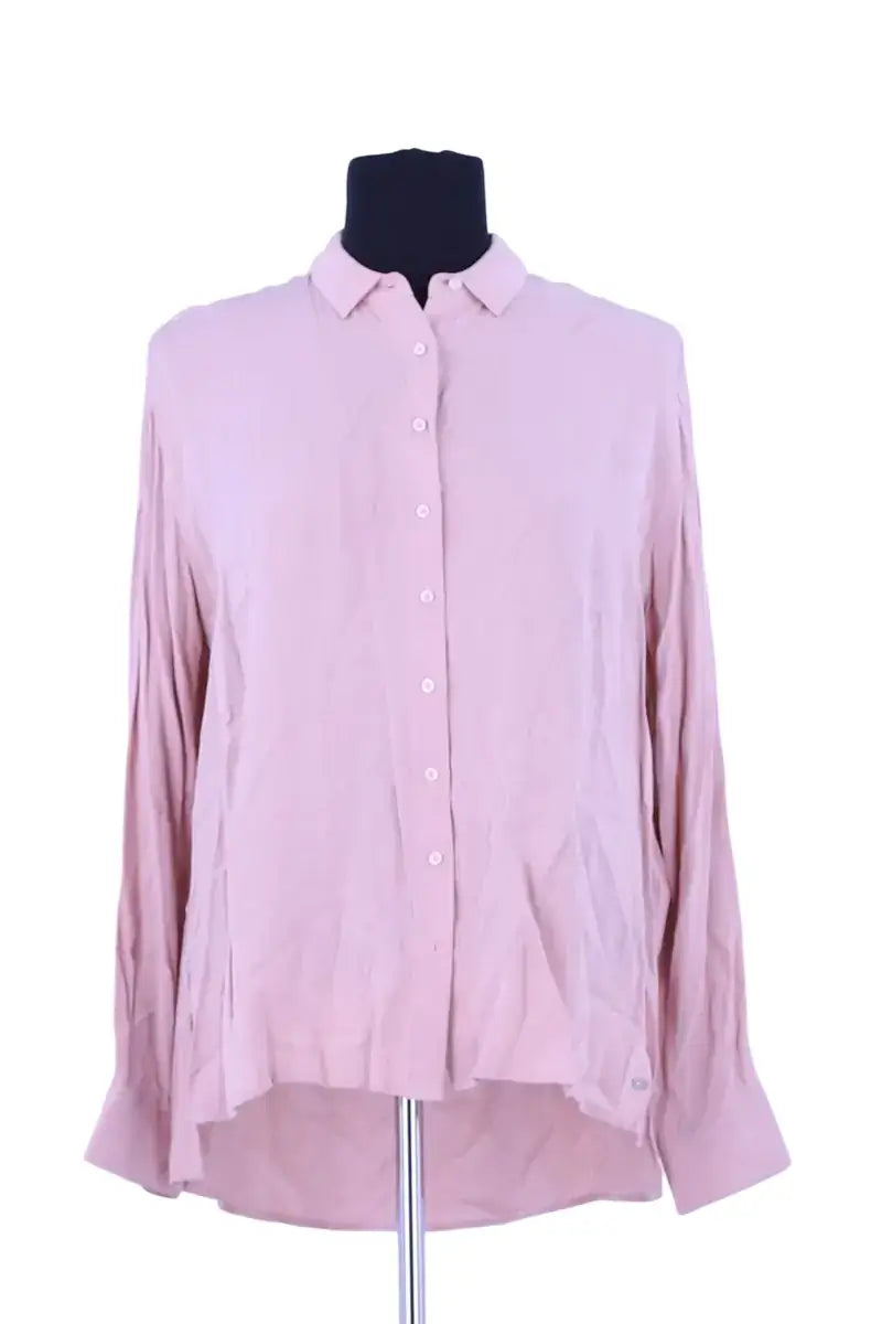Chemise Tommy Hilfiger Rose en Viscose, taille M - Seconde Main