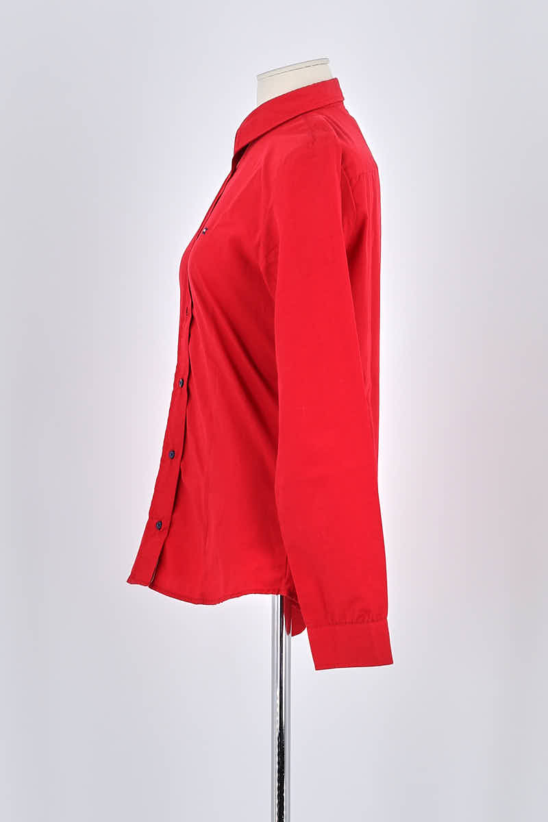 Chemise Tommy Hilfiger Rouge en Coton