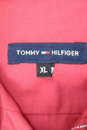 Chemise Tommy Hilfiger Rouge en Coton