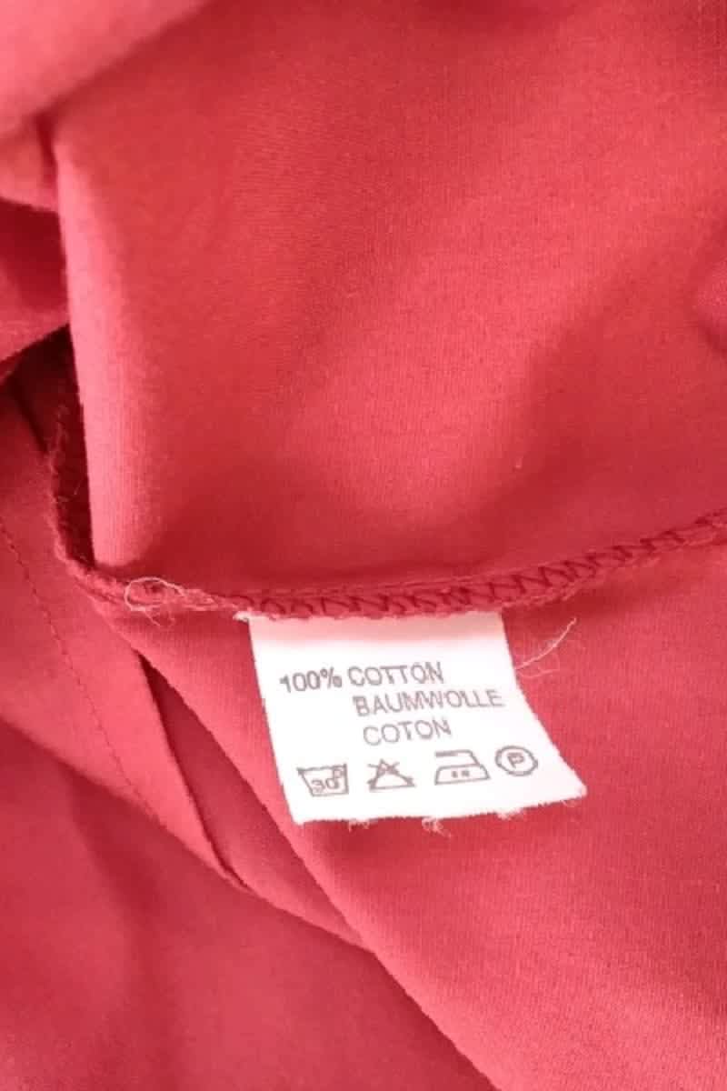 Chemise Tommy Hilfiger Rouge en Coton