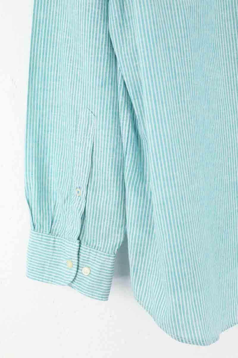 Chemise Tommy Hilfiger Vert en Lin