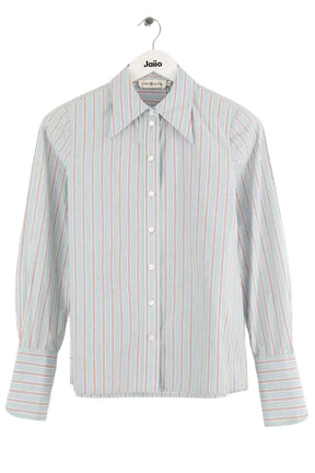 Chemise Tory Burch Bleu en Coton, taille XS - Seconde Main