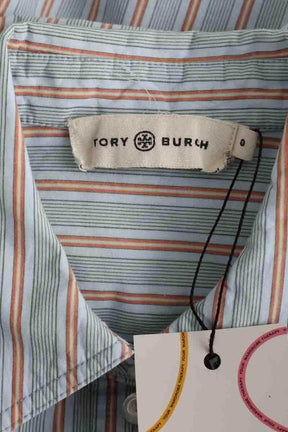 Chemise Tory Burch Bleu en Coton