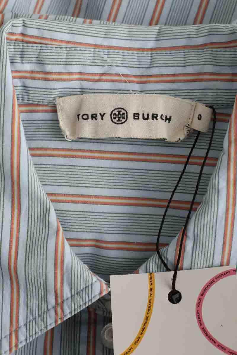 Chemise Tory Burch Bleu en Coton