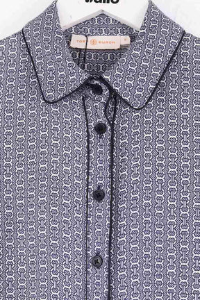 Chemise Tory Burch Bleu en Soie
