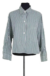 Chemise TWP Vert en Coton, taille M - Seconde Main