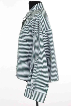 Chemise TWP Vert en Coton